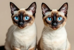 Siamês Seal Point e Chocolate Point