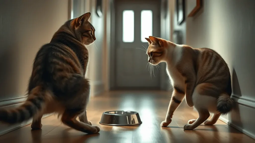 gato agressivo