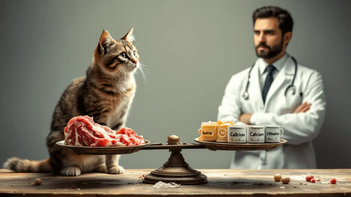 alimentação natural para gatos