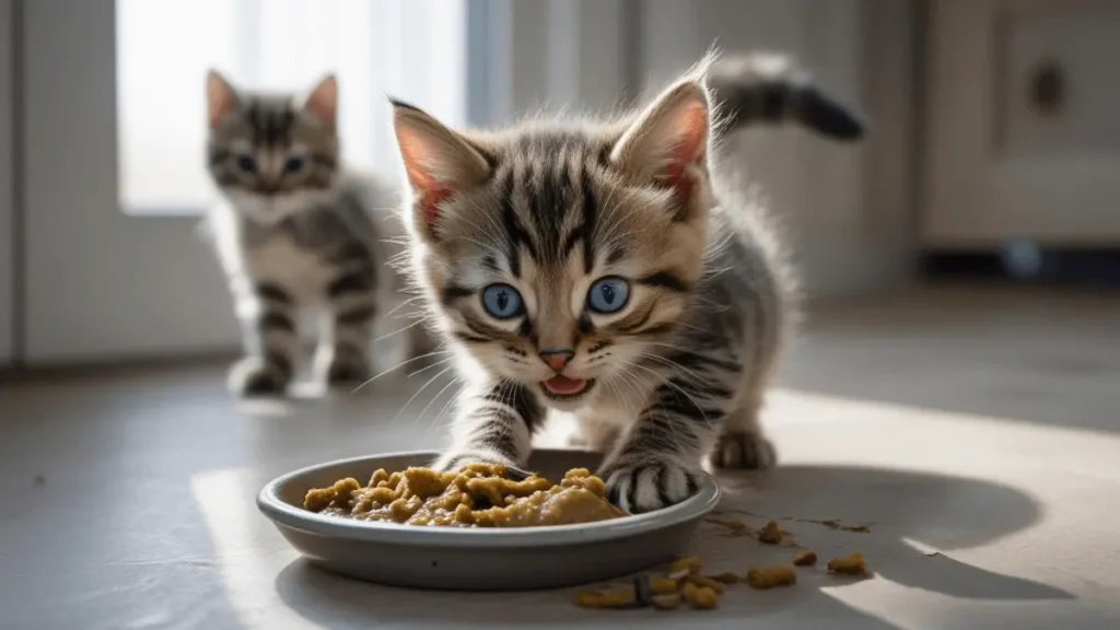 Alimentação Gato Filhote